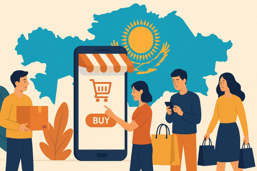 5 жылдан кейін Қазақстанда әрбір бесінші тауар онлайн сатып алынады