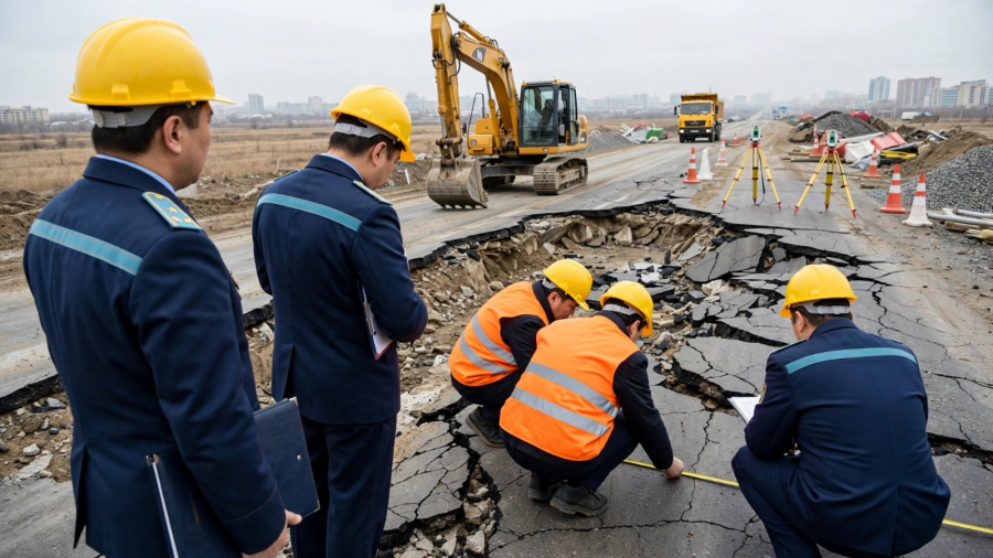 Қазақстанда жол жөндеу кезінде жалған құжаттар пайдаланылған