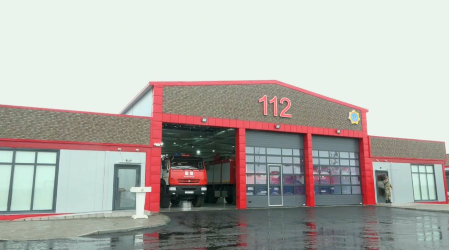 Пожарное депо открыли в Семее