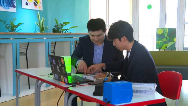 Қызылордалық оқушы ауа тазартқыш құрылғы ойлап тапты