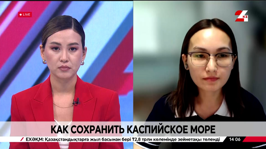 Как сохранить Каспийское море. Айзат Елтай