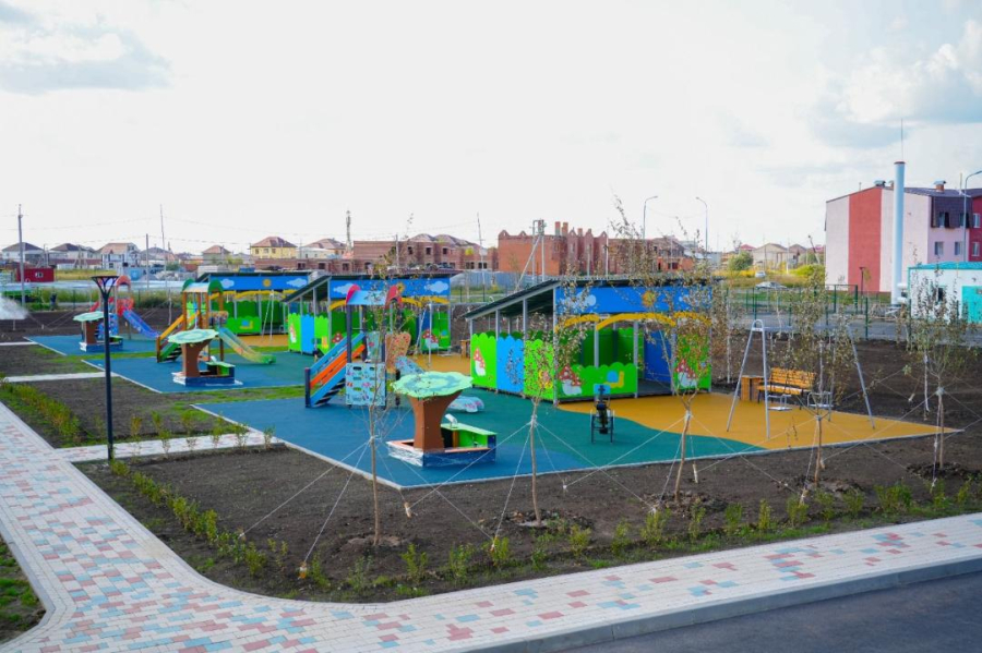 Как развивают жилой массив Уркер в Астане