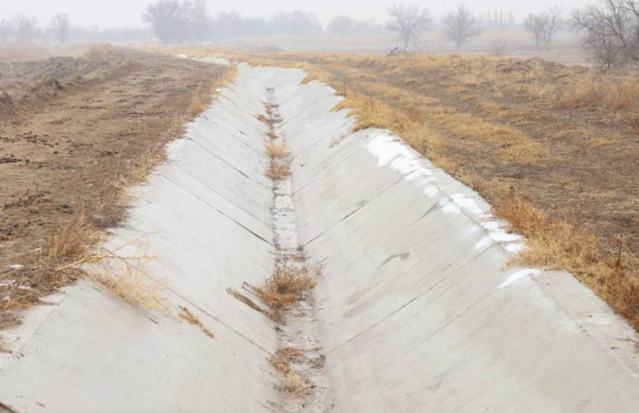 Впервые за 40 лет в Жамбылской области очистили Фурмановский канал