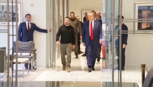 Зеленский прибыл в Белый дом на встречу с Трампом