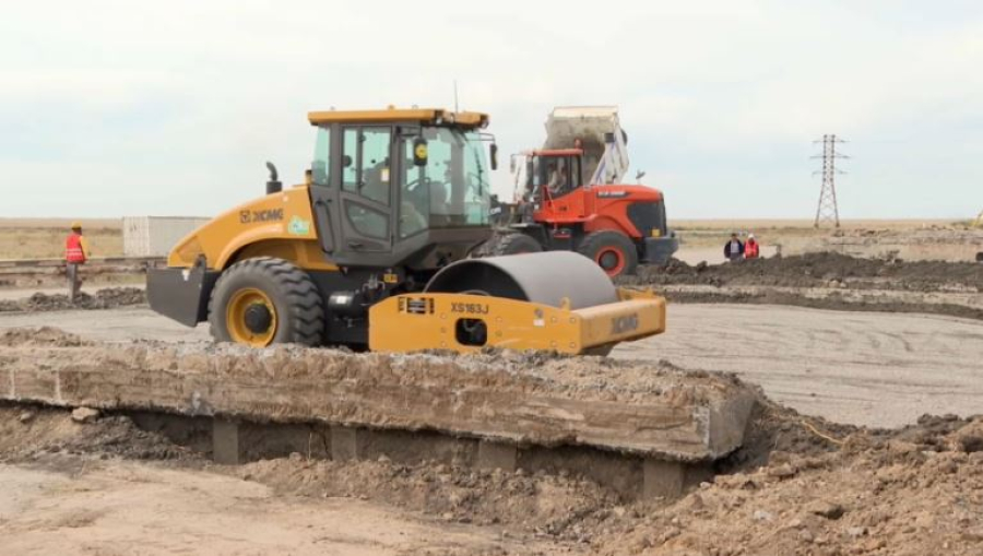 Талдыкөл ауылына жол салына бастады