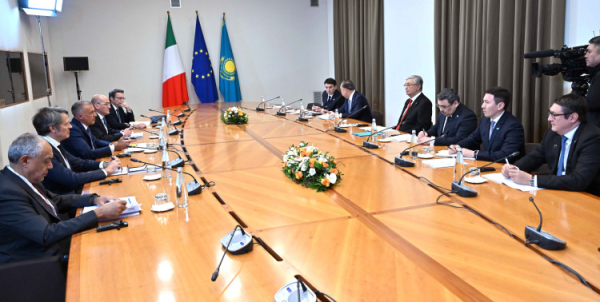 Қ. Тоқаев Eni компаниясының бас операциялық директоры Гвидо Брусконы қабылдады