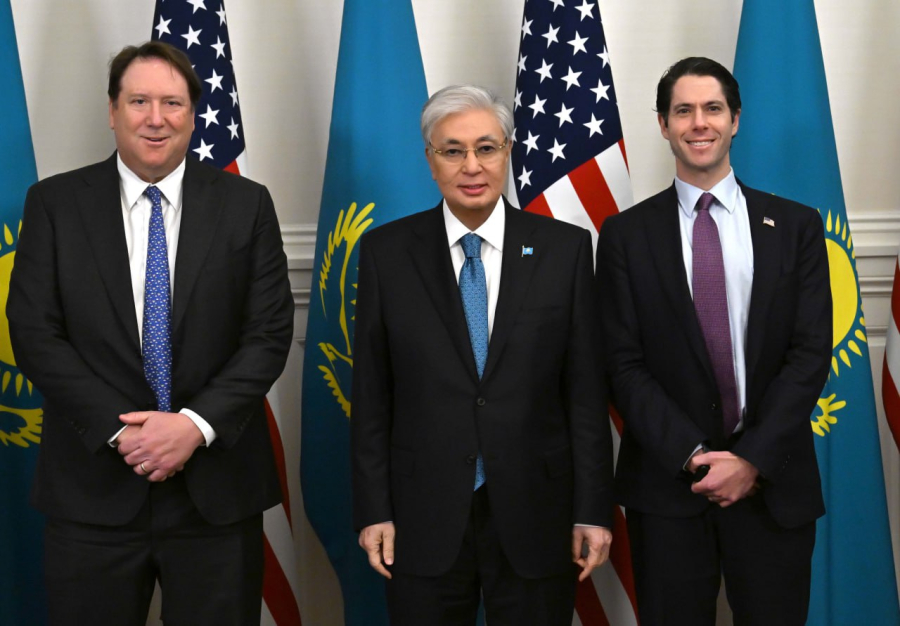 Президент Казахстана принял исполнительного директора DFC Бена Блэка