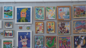 Выставка работ юных художников открылась в Темиртау