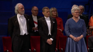Церемония вручения Нобелевских премий прошла в Стокгольме