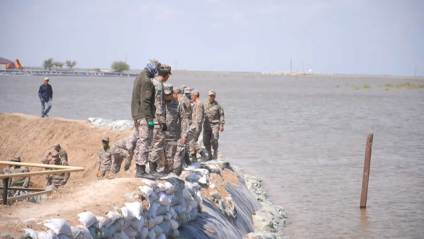 Угроза паводков сохраняется в Индерском и Махамбетском районах