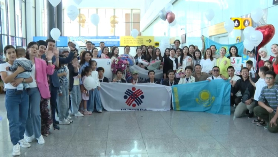 В Астане встретили призеров Международной STEM-олимпиады