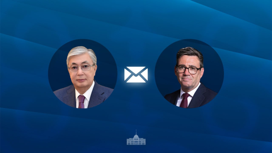 Қ. Тоқаев Эндрю Бернемді құттықтады  