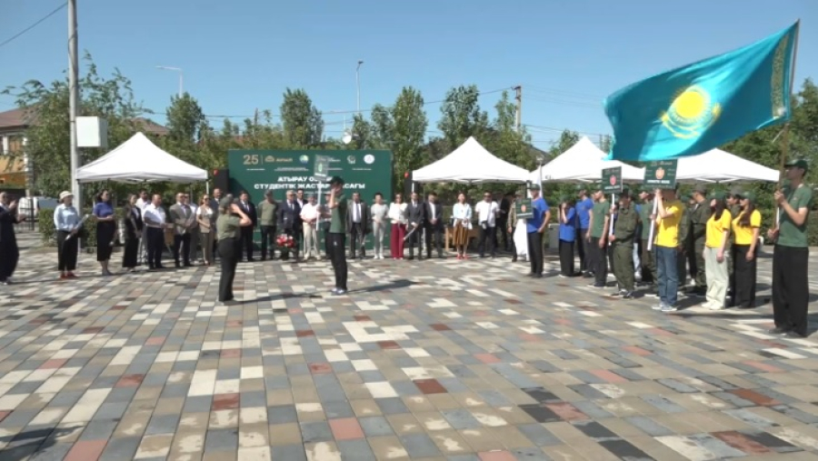 Сезон студенческих отрядов стартовал в Атырауской области