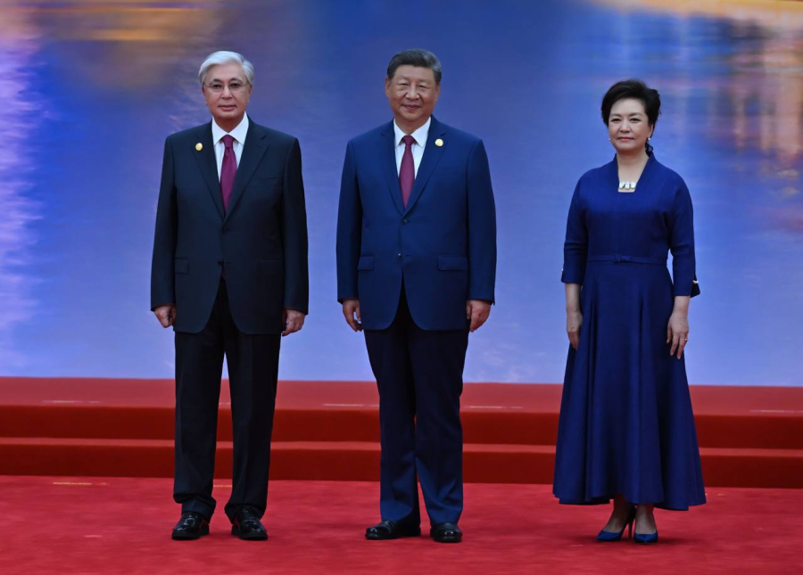 Қ.Тоқаев ШЫҰ саммиті қарсаңында салтанатты қабылдау рәсіміне қатысты