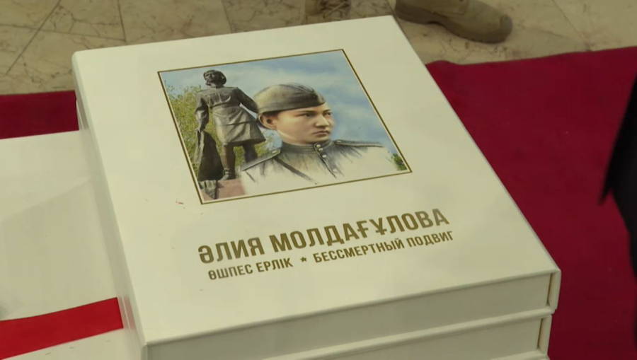 Әлия Молдағұлова туралы кітап жарық көрді