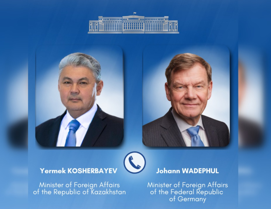 Қазақстан мен Германия СІМ басшылары телефон арқылы сөйлесті