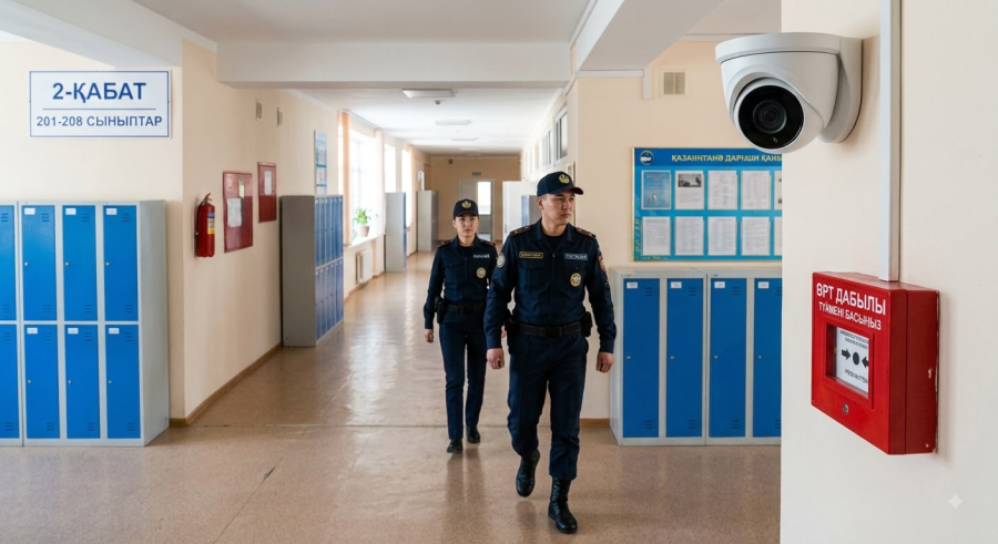 1 қыркүйекке дайындық: ІІМ мектептерде қауіпсіздік бойынша жаппай тексеріс жүргізді