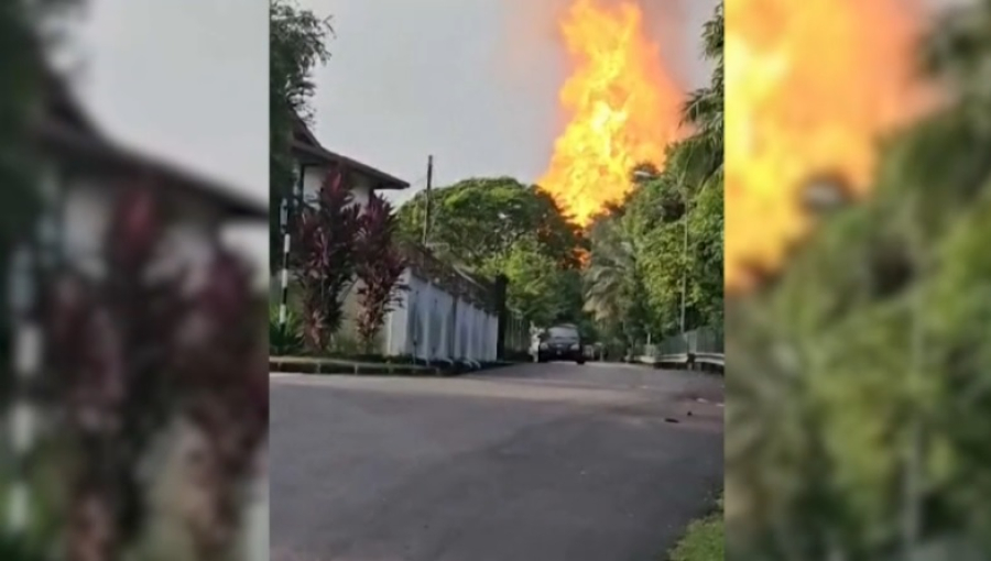 Число пострадавших при взрыве на газопроводе в Малайзии возросло до 112