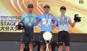 Казахстанский велогонщик выиграл многодневку «Тур Кюсю»