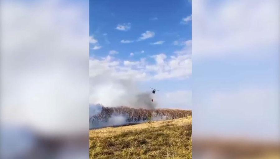 Қарағанды облысында табиғи өртті сөндіру жұмыстары жалғасып жатыр