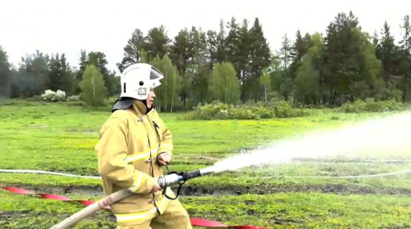 ШҚО-да орман өртіне қарсы оқу-жаттығу өтті