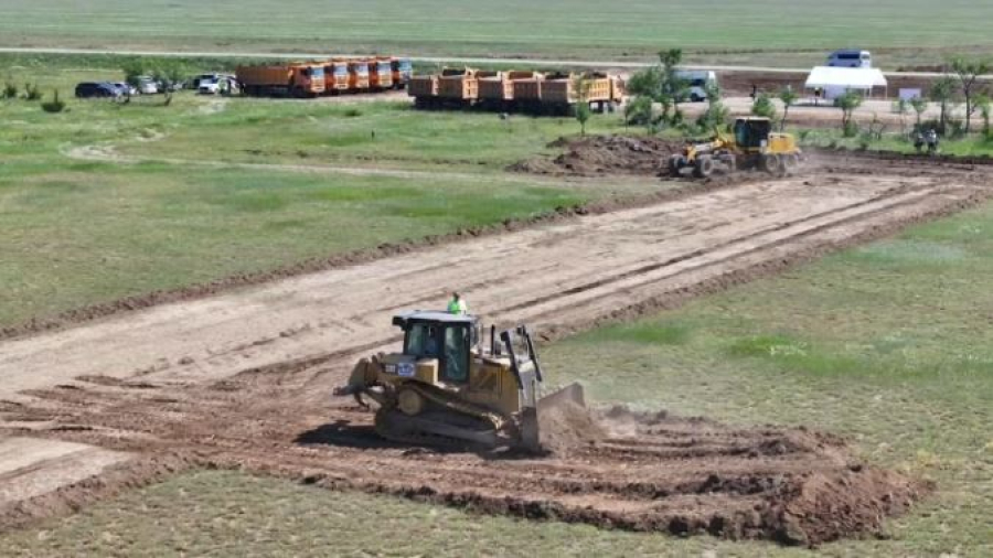Строительство стратегически важного автокоридора «Центр – Запад» стартовало в Казахстане