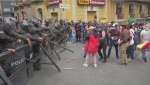 Работники образования вышли на протесты в Боливии