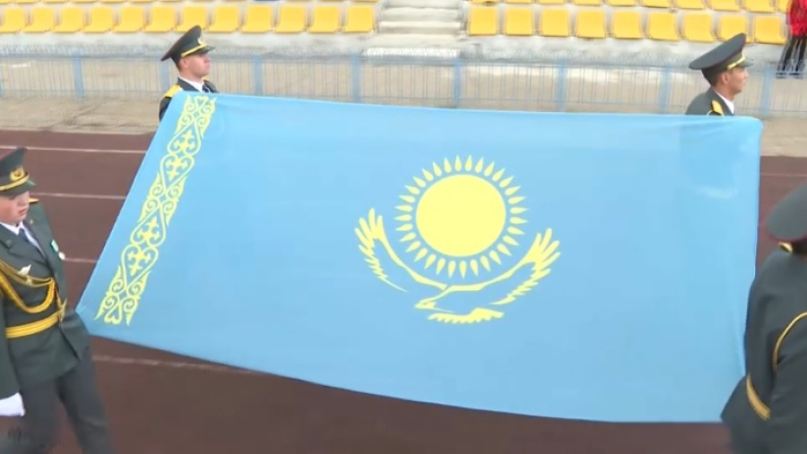 В Улытау отметили День государственных символов