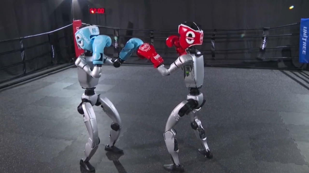Первый боксёрский поединок между роботами пройдёт в Китае