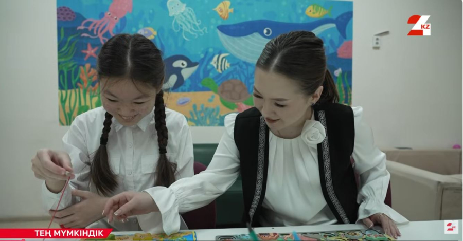 Инклюзивті білім: Шадиана Сражиденова өскенде аудармашы болғысы келеді