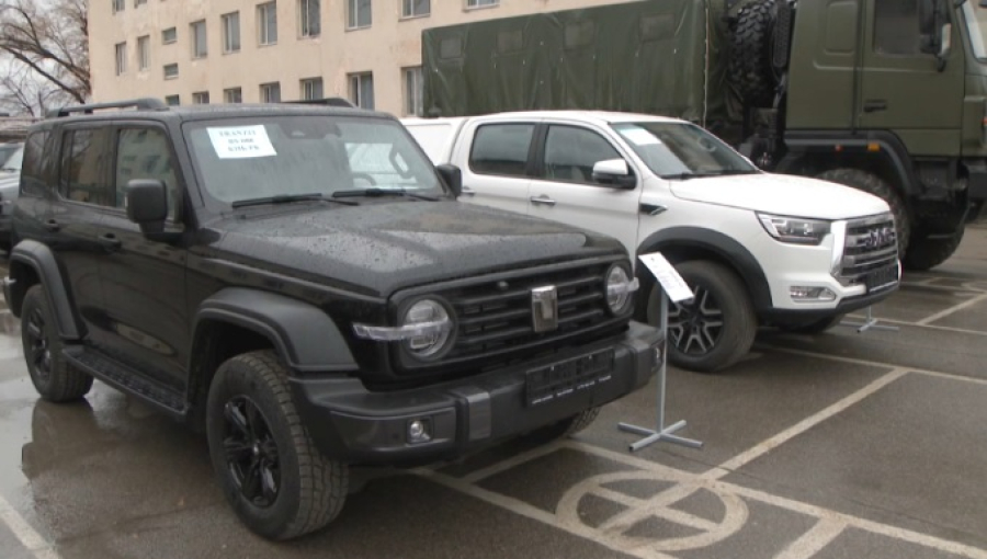 Автопарк Погранслужбы КНБ пополнился техникой