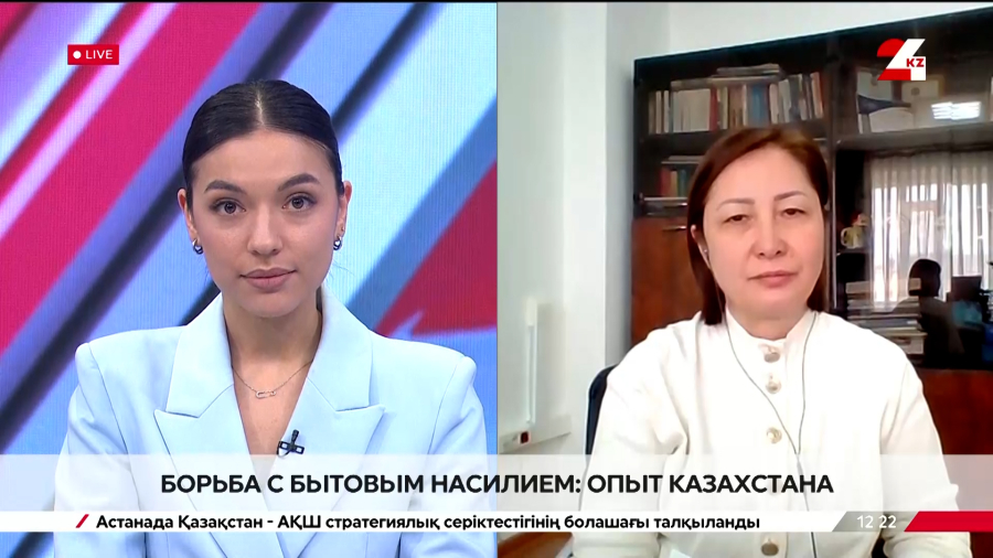 Борьба с бытовым насилием: опыт Казахстана. Сауле Сапаралиева 