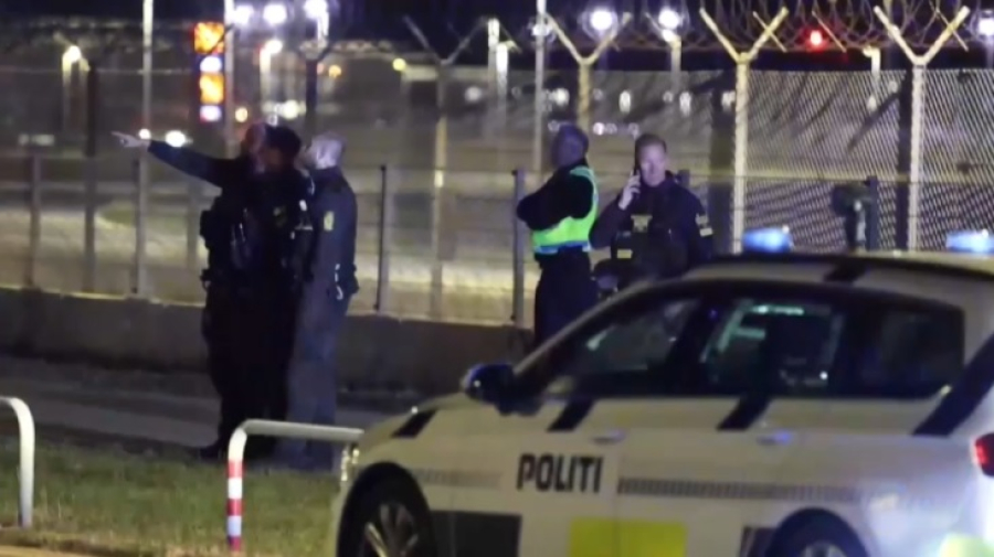 В небе над Данией замечены неизвестные дроны