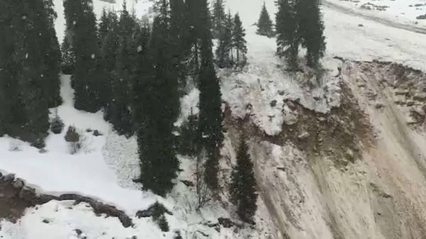 В бассейне реки Малая Алматинка сошли две лавины