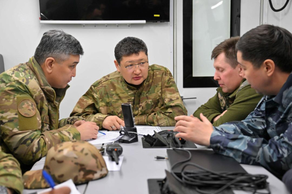 Пожар в Бескарагайском районе: ситуация находится под контролем