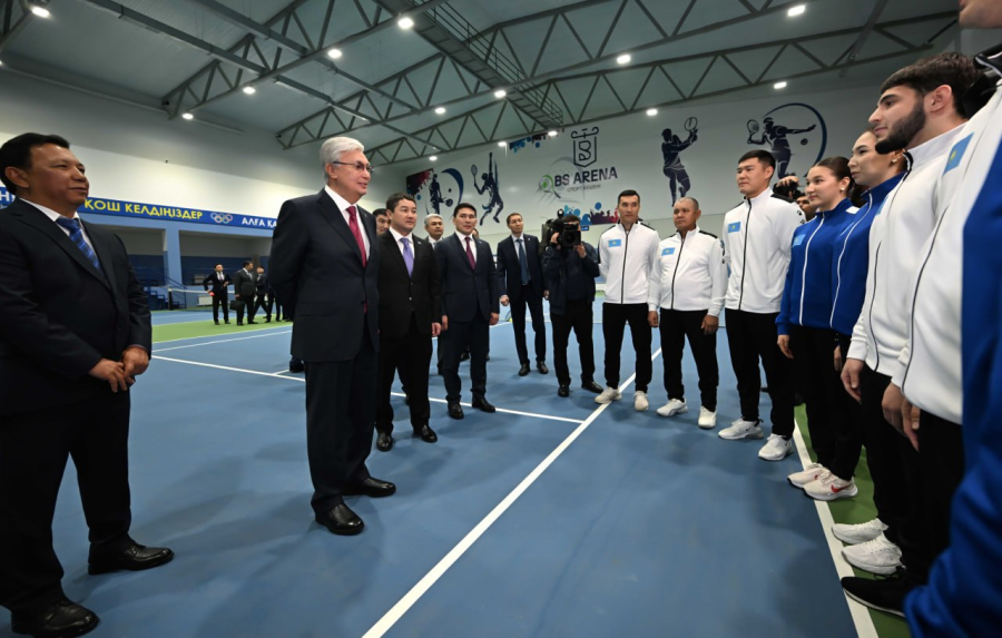 Мемлекет басшысы BS Arena спорт кешеніне барды