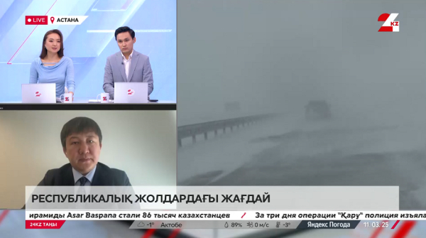 Жолдағы ауа райы. Сәкен Ділдахмет