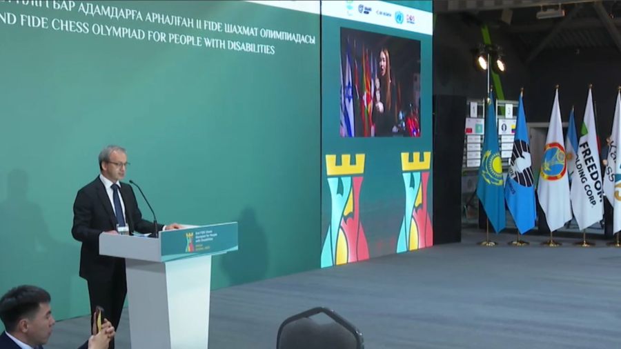 ФИДЕ екінші инклюзивті шахмат олимпиадасын ашты
