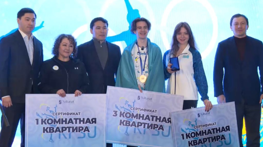 Михаила Шайдорова торжественно встретили в аэропорту Астаны