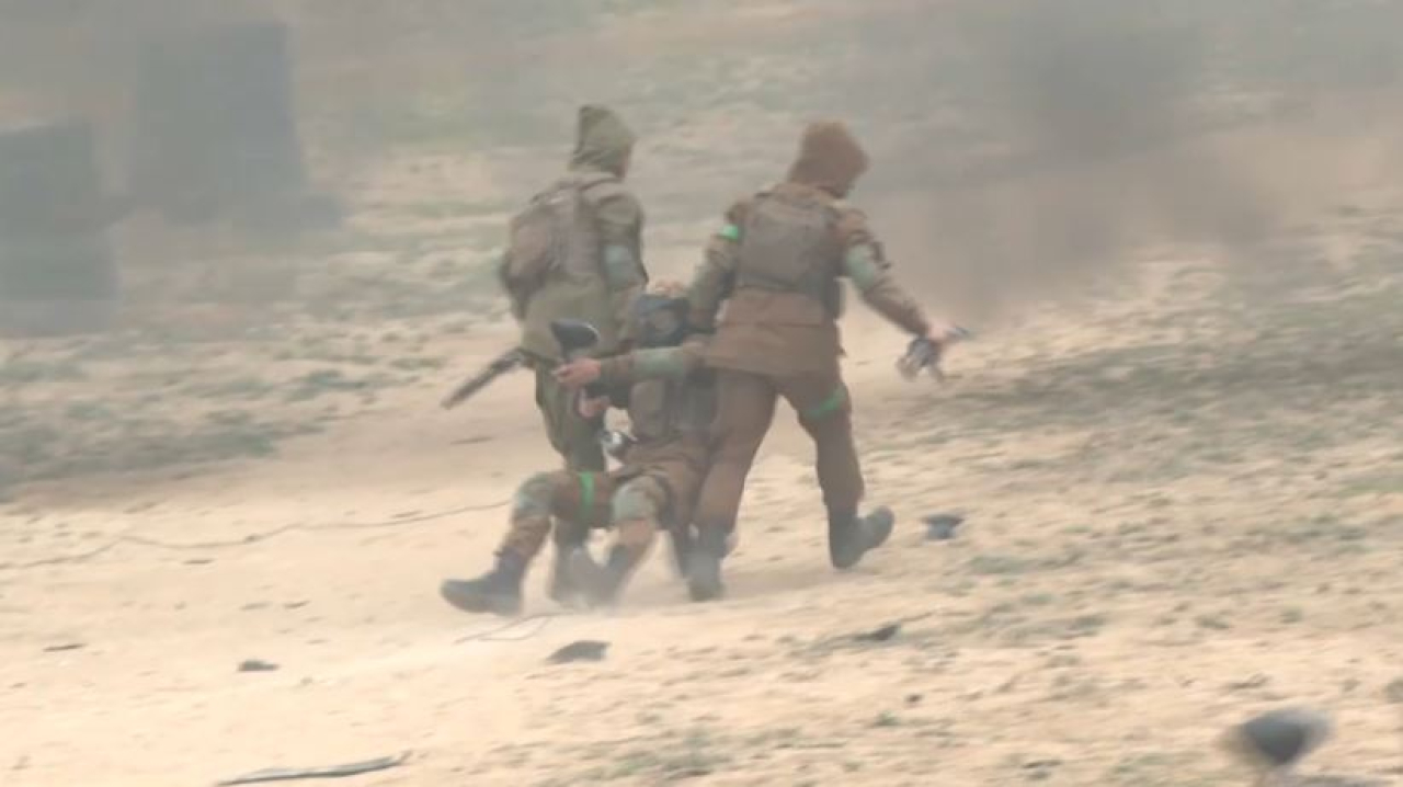 Морские пехотинцы в Актау осваивают новый формат боевой подготовки