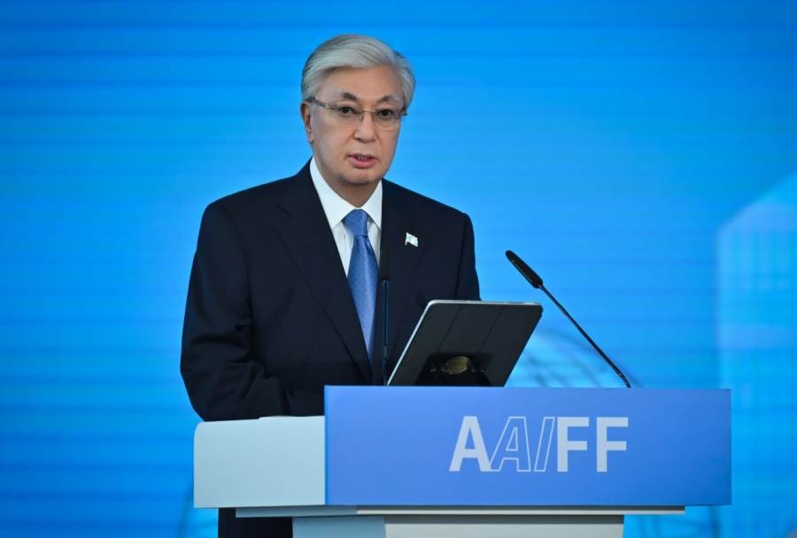 Президент Astana AI Film Festival кинофестивалінің ашылу салтанатына қатысты