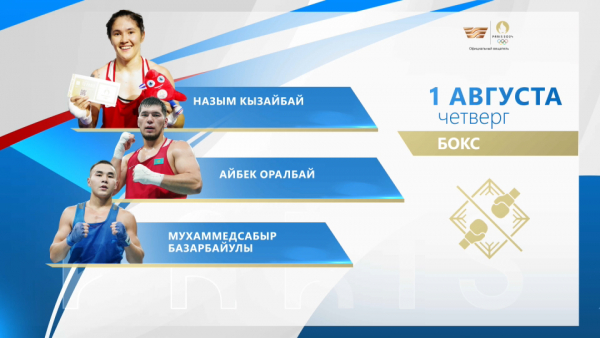 ОИ-2024: кто выступит от сборной Казахстана 1 августа