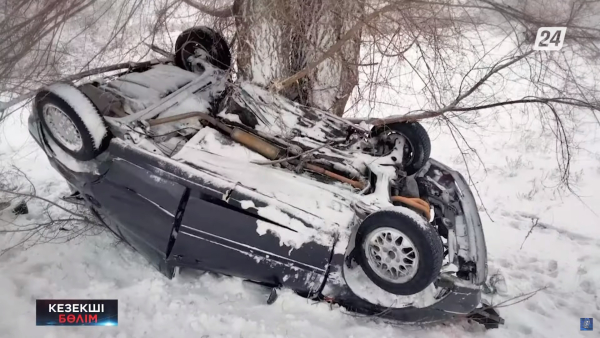 Талдықорған маңындағы апатта екі адам қаза тапты | Кезекші бөлім