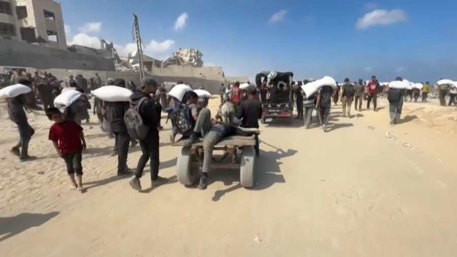 Израиль частично приостановил бои в секторе Газа