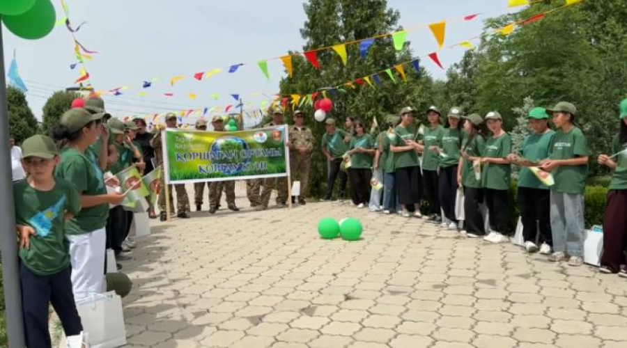 Экоакция прошла в Чарынском нацпарке