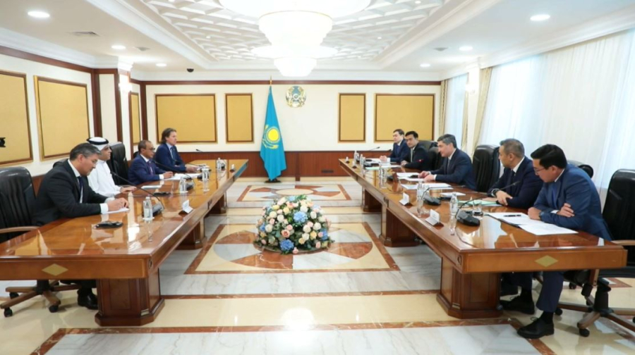 Астанада ADCB Kazakhstan басшысымен инвестициялық ынтымақтастық мәселелері талқыланды