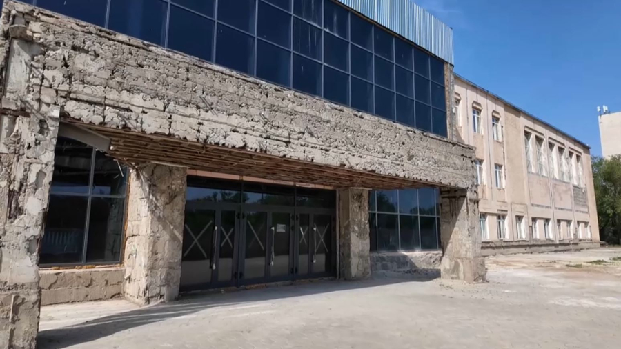 Дворец культуры восстанавливают в Аркалыке