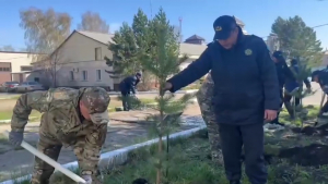 Спасатели Петропавловска поддержали акцию «Таза Қазақстан»