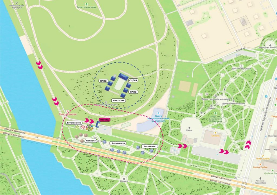 Астанада BI Marathon уақытында көшелер жабылады