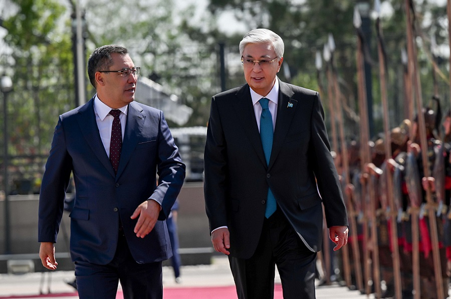 О чем договорились президенты Казахстана и Кыргызстана